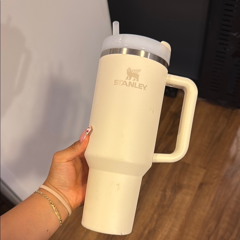Stanley Cream Travel Mug